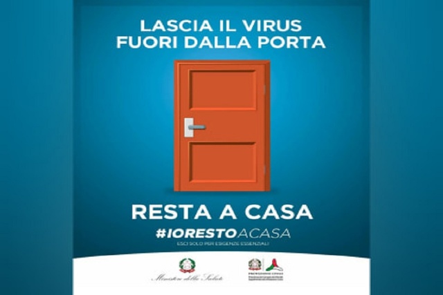  #Io resto a casa! Gli ultimi provvedimenti e i numeri di pubblica utilità - L'ordinanza n.12/2020 - Il verbale del COC